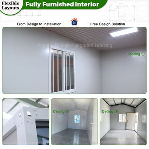 Casa Prefabbricata Modulare in Container 20FT Espandibile con Telaio in Acciaio, Casa Portatile Pieghevole, Elegante Caffetteria con Bancone Bar - Product Image 3