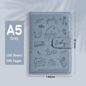 A5 <b>Japanese</b> and Korean Minimalist Cartoon Notebook, Diary, Notebook logo Creative - Product Image 5