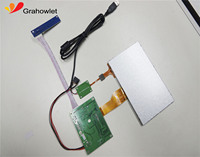 HX0701703 7-Zoll 1024x600 500cd/m² TFT LCD-Display mit 7-Zoll Kapazitivem Touchscreen TFT LCD Kapazitives Touchpanel-Modul