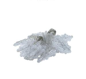 New Led Curtain String Lights <strong>Door</strong> Window Room Festive Decoration Lamp Snowflake Shaped Curtain Hanging Icicle Garland Light - Product Image 5