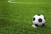 XIAOU50140 Hochleistungs-Kunstrasen Doppelgrüner UV-beständiger PE-Kunstrasen Fußball/Soccer-Rasen Sportbodenbelag