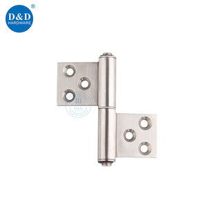 <span class=keywords><strong>Bisagras</strong></span> modernas de acero inoxidable de 360 grados, desmontables, con anillo de soldadura, tipo bandera, para puertas batientes - Product Image 2