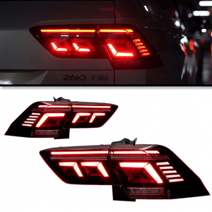 For 17-21 L Car Fitment 35W Tail <b>Light</b> Assembly Modified New Style Scanning LED <b>Driving</b> Flowing Turn Tail <b>Light</b> Assembly Fits Vo - Product Image 5