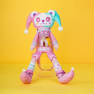 Inlex ours série culturelle créative à la mode en peluche dessin animé jouet Clown <span class=keywords><strong>GiGi</strong></span> non toxique mode à collectionner - Product Image 4