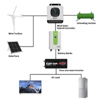 Contrôleur MPPT Eolien SUYEEGO Pleine Puissance 800W 1000W 48V pour Éoliennes Horizontales et Applications d'Énergie