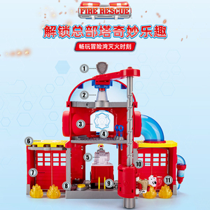 PawPatrol - Centre de Commande de Secours Incendie, Neuf en Stock, Véhicule de Sauvetage Canin de <span class=keywords><strong>Dessin</strong></span> <span class=keywords><strong>Animé</strong></span>, Jouets Originaux pour Enfants, Jouets de <span class=keywords><strong>Dessin</strong></span> <span class=keywords><strong>Animé</strong></span> Inspirés du Film - Product Image 5