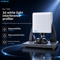 Interferómetro de Luz Blanca 3D POMEAS: Perfilómetro Óptico WLI Nanométrico para Rugosidad Superficial y Metrología de Semiconductores, China