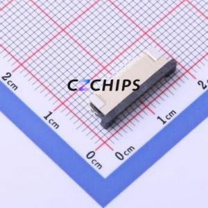 FC10-S10DCT-00 FFC/FPC Connector SMD,P=1mm,Horizontal Mount Connector Drawer Type Bottom Contact 10P 1mm - Product Image 1