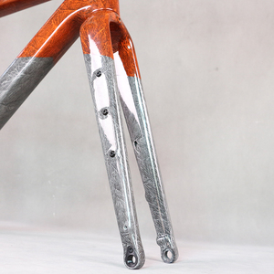 Ice Crack Paint GR048 Fibra de carbono T1000 T4 700X50C Frameset Cable oculto completo Freno de disco Gravel Bike Road Bicycle Part Carbon - Product Image 5