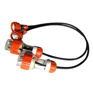 أستراليا سا معيار أسود أحمر تمديد الرصاص في الهواء الطلق مع قابس ومقبس سلك الطاقة للاستخدام في الهواء الطلق - Product Image 1