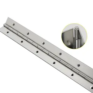 Chất Lượng Cao Kẽm Mạ Đàn Piano Bản Lề Thép Tủ Thép Không Gỉ 2 Inch Đàn Piano Bản Lề Nhiệm Vụ Nặng Nề Thép Không Gỉ 304