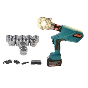 เครื่องมือจีบสายไฟฟ้าไฮดรอลิกแบบชาร์จไฟได้สำหรับสายเคเบิลและลวด - Product Image 1