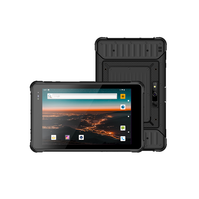 Geshem 8 Inch Android LF HF UHF RFID 4G LTE Industrial Rugged Tablet