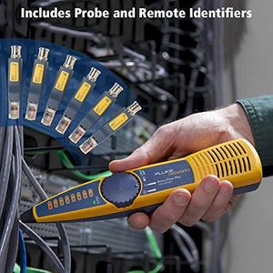 Kit de vérification de câbles en cuivre Fluke Networks MicroScanner2, analyseur Ethernet avec écran LCD et alimentation par batterie pour les réseaux - Product Image 6
