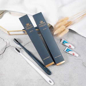 สิ่งอำนวยความสะดวกในโลก-กลุ่มชุดทันตกรรมทิ้งชุดที่มีแปรงสีฟันและยาสีฟันเป็นรายบุคคลห่อ-เดินทางขนาดอุปกรณ์อาบน้ำ - Product Image 3