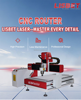 Machine de fraisage CNC de bureau Lisbet LBC6090 à structure en aluminium 3 axes, broche refroidie par eau haute vitesse 2,2 kW, vitesse 8000 mm/min