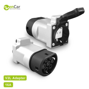 Adaptateur <span class=keywords><strong>V2L</strong></span> 16A Nouvel État Type 2 Véhicule de décharge de voiture à charger pour <span class=keywords><strong>Kia</strong></span> Hyundai - Product Image 1