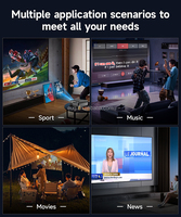 Projecteur Mobile A8T Mini Projecteur Led 2G RAM 32G ROM Pocket Portable Smart Interactive Full HD