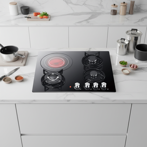 Estufa Eléctrica de Cerámica, Estufa de <span class=keywords><strong>Gas</strong></span> Doméstica Integrada, Eficiencia Energética, Placa de Cocción Múltiple, Estufa Eléctrica de <span class=keywords><strong>Gas</strong></span> - Product Image 2