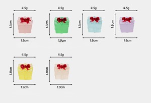 Breloques en résine phosphorescente gelatinosaux à dos plat, thème Noël mystique, pour décorations de boîtes et accessoires cadeaux – Vente flash - Product Image 2