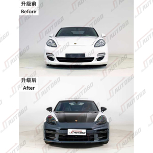 2025 976 Turbo Style Refit Facelift Juego de parachoques delantero con faro para <span class=keywords><strong>Porsche</strong></span> <span class=keywords><strong>Panamera</strong></span> 970 2010 2011 2012 2013 2014 2015 2016 - Product Image 4