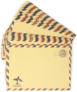 ซองจดหมายเชิญแบบกำหนดเองซองจดหมายกระดาษคราฟท์สีน้ำตาลแบบวินเทจซองจดหมายกระดาษแข็งสีขาวแบน - Product Image 3