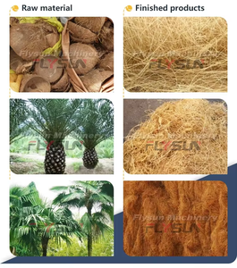 Máquina de Extracción de Fibra de Coco y Fibra de Palma con Motor, Caja de Cambios y Rodamientos - Separador Automático de Fibra de Coco de Alta Capacidad - Product Image 5