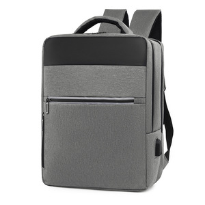 Custom Business <b>Black</b> Men Laptop <b>Backpack</b> Water Resistant Travel Laptop Bags Usb <b>Backpack</b> - Product Image 2
