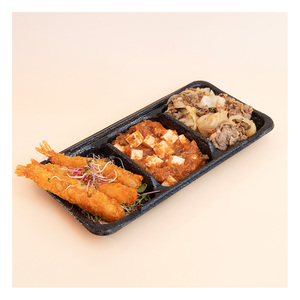 [Ecotainer] thân thiện với môi bọt PP 3 ngăn bên món ăn Hộp Ăn Trưa bền vững vòng khép kín PP bọt Bảng điều chỉnh - Product Image 3