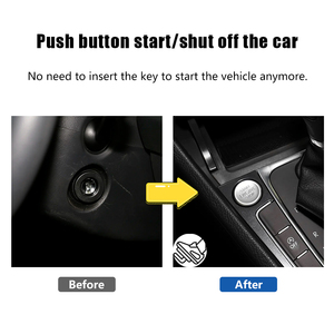 Nút khởi động động cơ, hệ thống khởi động bằng nút bấm, hệ thống mở cửa không cần chìa khóa, khởi động không cần chìa khóa, khởi động bằng nút bấm cho <span class=keywords><strong>VW</strong></span> T-Roc 2019-2024 A11/MQB - Product Image 5