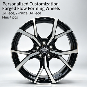 Ruedas FLowtone, Venta al por Mayor de Fábrica en China, Ruedas de <span class=keywords><strong>17</strong></span> Pulgadas 5x112 mm 5x100 mm, Llanta para Autos Compactos para Benz, Audi, Subaru, Toyota, VW - Product Image 2