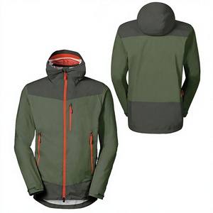 High Quality Waterproof Outdoor Hiking Wear <b>Men</b> <b>Rain</b> <b>Jackets</b> In Stock Custom Logo Personalized <b>Men</b> <b>Jackets</b> - Product Image 1