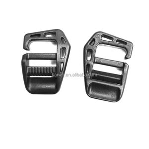 KAM 20 Ganchos Giratorios De Plástico A Presión Con Cierre De Garra De Langosta, Clips De Gatillo De Hebilla Giratoria Para Mochila, Bolsa De Viaje, Correa De Cincha, Bolso, 32 Mm, Negro