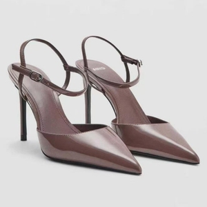 M*G1212 <span class=keywords><strong>Sandali</strong></span> con <span class=keywords><strong>Tacco</strong></span> da Donna 2026 Vendita Calda Scarpe Eleganti Personalizzate Marroni di Qualità <span class=keywords><strong>Sandali</strong></span> Estivi con <span class=keywords><strong>Tacco</strong></span> Medio all'Ingrosso - Product Image 6