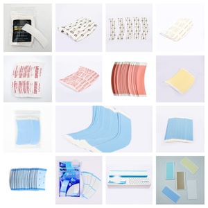 36 pièces/<span class=keywords><strong>lot</strong></span> Bande adhésive double face sans brillance pour perruque et postiche, forte adhérence, outils d'extension capillaire - Product Image 6