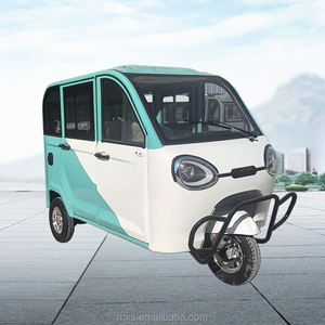 Güney amerika hindistan afrika yolcu Tuk Tuk kapalı üç tekerlekli elektrikli insanlı araç 180km aralığı hızlı şarj istasyonu - Product Image 6