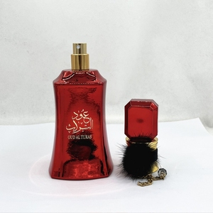 Perfume OUD AL TURAS Rojo Brillante Festivo Misterioso de Oriente Medio, Dubai, Temperamento Árabe Femenino, Colgante de Peluche - Product Image 2