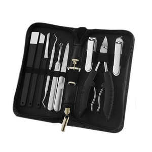 Stainless steel nail clipper sleeve for nail groove decoration, <b>pedicure</b>, household nail clipper tools, nail clippers for - Product Image 3