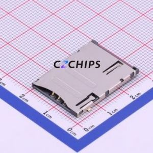 HYC159-SIM07-180 SIM Card Connector SMD Connector Self-Return Type Mini SIM Card Card Holder With Card Detection - Product Image 1