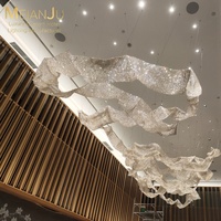 Zhongshan Premium Cristal LED Lampe Lumière Décor Multicolore Lustre Suspendu Pendentif pour Hôtel Décoratif Web Design