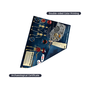 Đồ chơi giáo dục tham gia cuộc phiêu lưu bí ẩn đồ chơi khảo cổ học đào nó ra kho báu cướp biển đào bộ ngực đồng tiền vàng bộ xương người đàn ông - Product Image 6