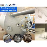 Machine de remplissage de chlore liquide en acier inoxydable LANE Réservoir de mélange d'engrais liquide avec agitateur et chauffage