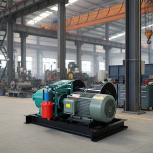 JK Model Electric Winch with Wire Rope for Lifting Towing and <strong>Hoisting</strong> - Product Image 1