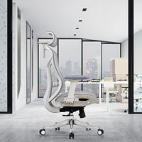 Chaise de bureau pivotante ergonomique moderne en maille de haute qualité avec soutien lombaire réglable Caractéristiques réglables