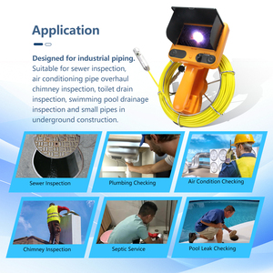 Cámara <span class=keywords><strong>de</strong></span> Inspección <span class=keywords><strong>de</strong></span> Tuberías Industrial <span class=keywords><strong>de</strong></span> 7 mm, Duradera, Autonivelante, con Rotación <span class=keywords><strong>de</strong></span> 360°, Resistente al Agua hasta 15 m, Cámara <span class=keywords><strong>de</strong></span> Alcantarillado con Rastreador - Product Image 6