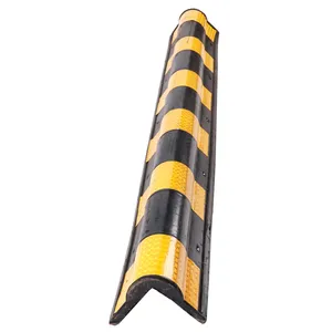 Parking space lot Garages warehouse columns 1200mm Long Rubber wall corner protection Round Angle Corner Guard protector