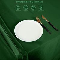 Nappe de table rectangulaire TSingYi pour fêtes et banquets, nappes de table rondes pour mariages