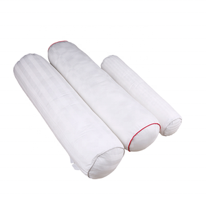 Phổ Biến Bên Ngủ Gối Dài Bolster 100% Bông Vải Vỏ Dài Ống Tròn Bolster Gối Cho Giường - Product Image 1