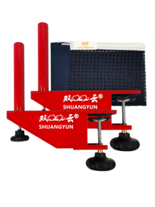 Ensemble de filet de tennis de table d'intérieur professionnel découpé au <span class=keywords><strong>laser</strong></span> avec support, logo personnalisable, pour la vente - Product Image 2