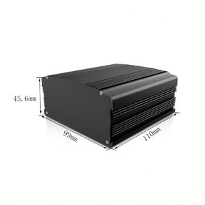 High Precision Aluminum <b>Enclosure</b> Manufacturer ODM OEM Custom CNC Milling Machining Metal Amplifier Boxes Housing - Product Image 1